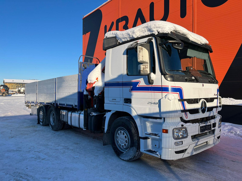 Mercedes-Benz Actros 2548 6x2*4 PK 20002 / PLATFORM L=6411 mm - Dropside/ Flatbed truck, Crane truck: picture 4 Mercedes-Benz Actros 2548 6x2*4 PK 20002 / PLATFORM L=6411 mm - Dropside/ Flatbed truck, Crane truck: picture 4