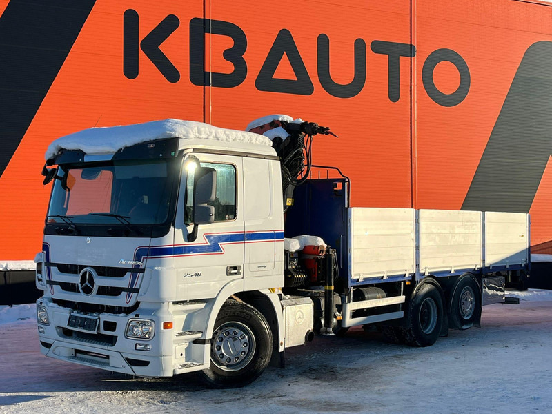 Mercedes-Benz Actros 2548 6x2*4 PK 20002 / PLATFORM L=6411 mm - Dropside/ Flatbed truck, Crane truck: picture 2 Mercedes-Benz Actros 2548 6x2*4 PK 20002 / PLATFORM L=6411 mm - Dropside/ Flatbed truck, Crane truck: picture 2