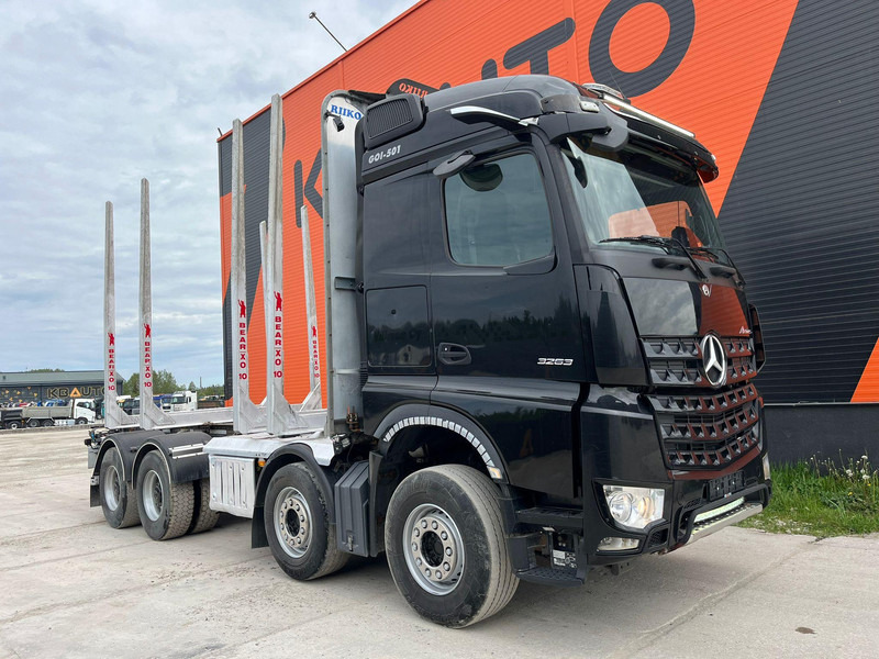 Mercedes-Benz Arocs 3263 8x4 FULL STEEL - Logging truck, Crane truck: picture 4 Mercedes-Benz Arocs 3263 8x4 FULL STEEL - Logging truck, Crane truck: picture 4