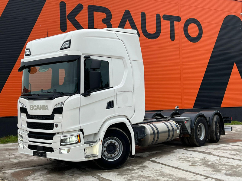 Scania G 410 6x2*4 LNG / RETARDER / CHASSIS L=6514 mm - Cab chassis truck: picture 1 Scania G 410 6x2*4 LNG / RETARDER / CHASSIS L=6514 mm - Cab chassis truck: picture 1