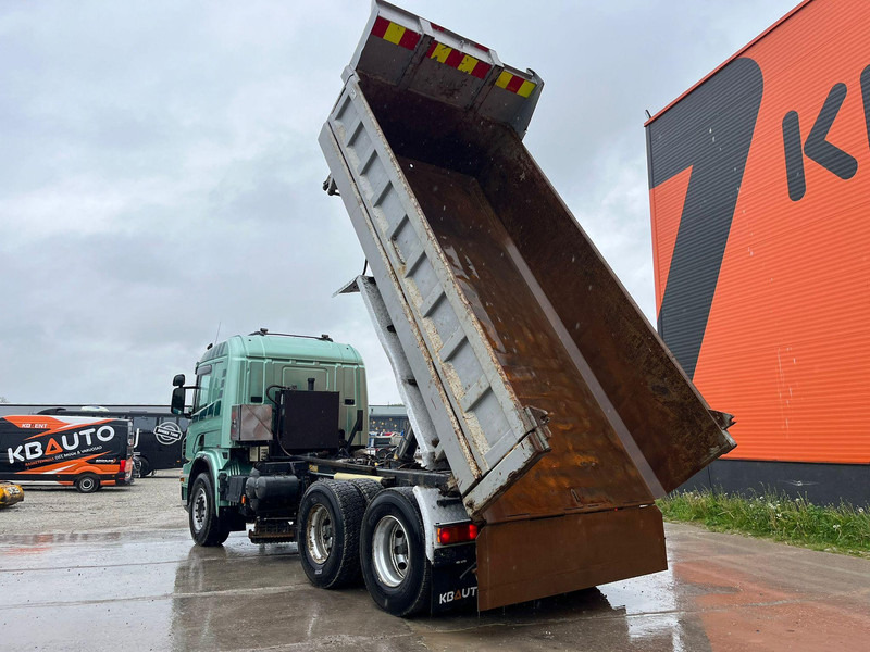 Tipper Scania P 420 6x4 UNDERBODY SCRAPER / RETARDER / BOX L=4947 mm: picture 9