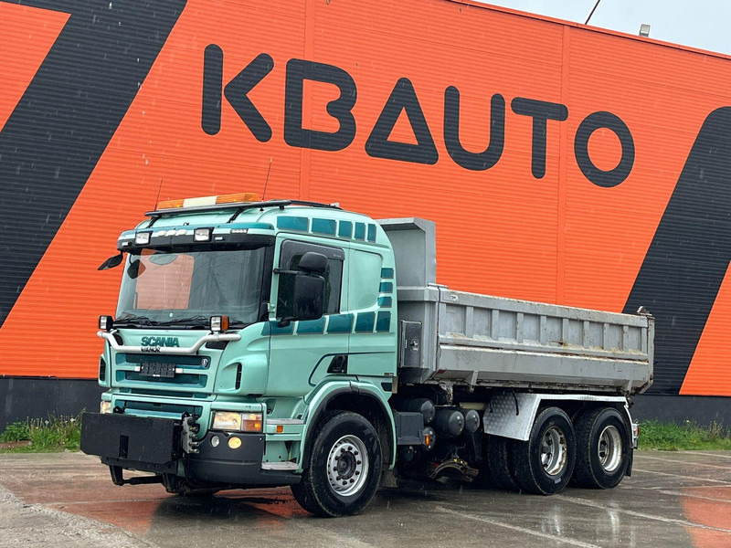Scania P 420 6x4 UNDERBODY SCRAPER / RETARDER / BOX L=4947 mm - Tipper: picture 1 Scania P 420 6x4 UNDERBODY SCRAPER / RETARDER / BOX L=4947 mm - Tipper: picture 1