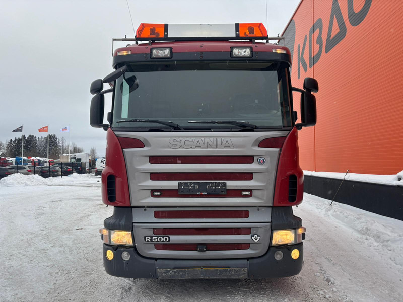 Scania R 500 8x2*6 PK 85002 + JIB / PLATFORM L=6999-8459 mm - Dropside/ Flatbed truck, Crane truck: picture 3 Scania R 500 8x2*6 PK 85002 + JIB / PLATFORM L=6999-8459 mm - Dropside/ Flatbed truck, Crane truck: picture 3