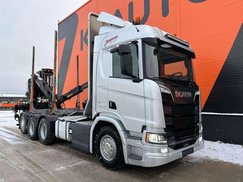 Scania R 520 8x4*4 RETARDER - Logging truck, Crane truck: picture 4 Scania R 520 8x4*4 RETARDER - Logging truck, Crane truck: picture 4