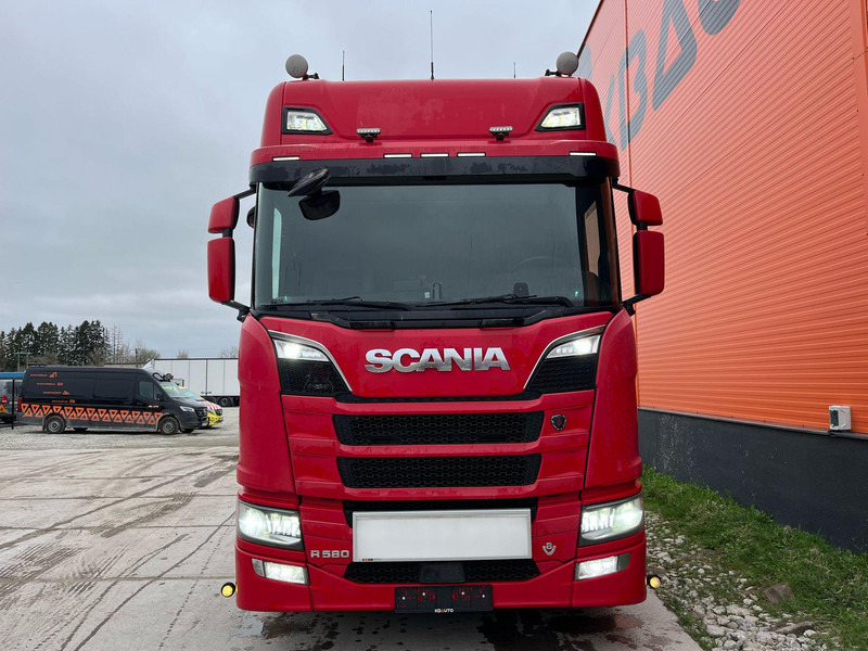 Scania R 580 6x2 RETARDER / 9 TON FRONT AXLE / PLATFORM L=7402 mm - Dropside/ Flatbed truck: picture 3 Scania R 580 6x2 RETARDER / 9 TON FRONT AXLE / PLATFORM L=7402 mm - Dropside/ Flatbed truck: picture 3