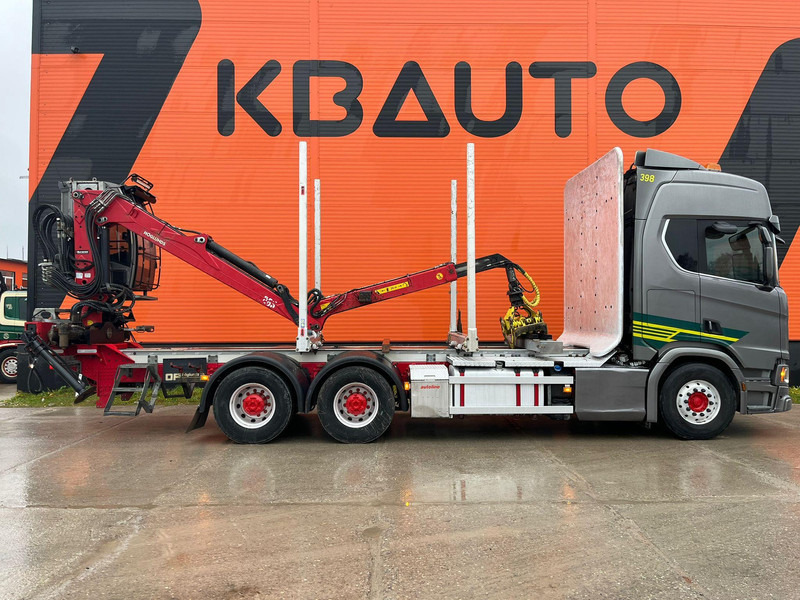 Scania R 650 6x4 RETARDER - Logging truck, Crane truck: picture 5 Scania R 650 6x4 RETARDER - Logging truck, Crane truck: picture 5