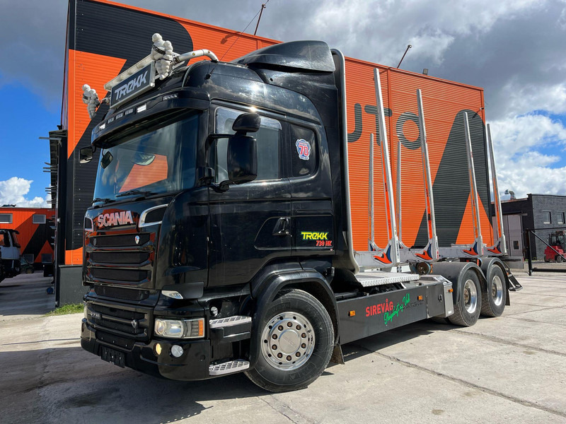 Scania R 730 6x4 RETARDER - Logging truck, Crane truck: picture 2 Scania R 730 6x4 RETARDER - Logging truck, Crane truck: picture 2