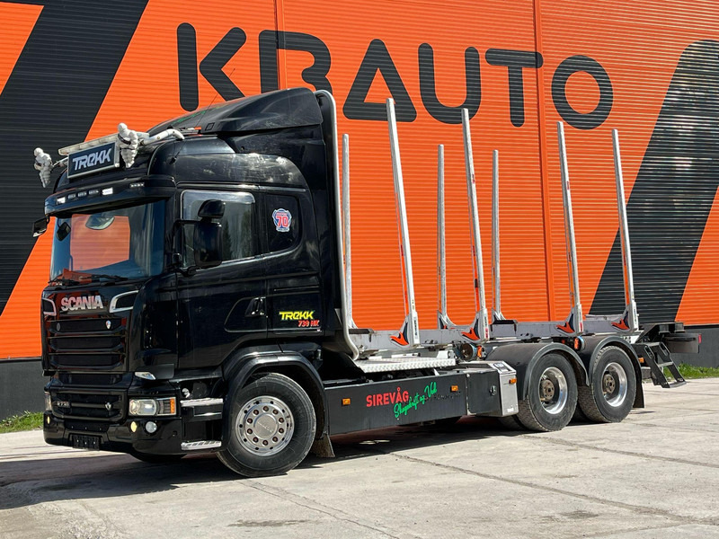 Scania R 730 6x4 RETARDER - Logging truck, Crane truck: picture 1 Scania R 730 6x4 RETARDER - Logging truck, Crane truck: picture 1