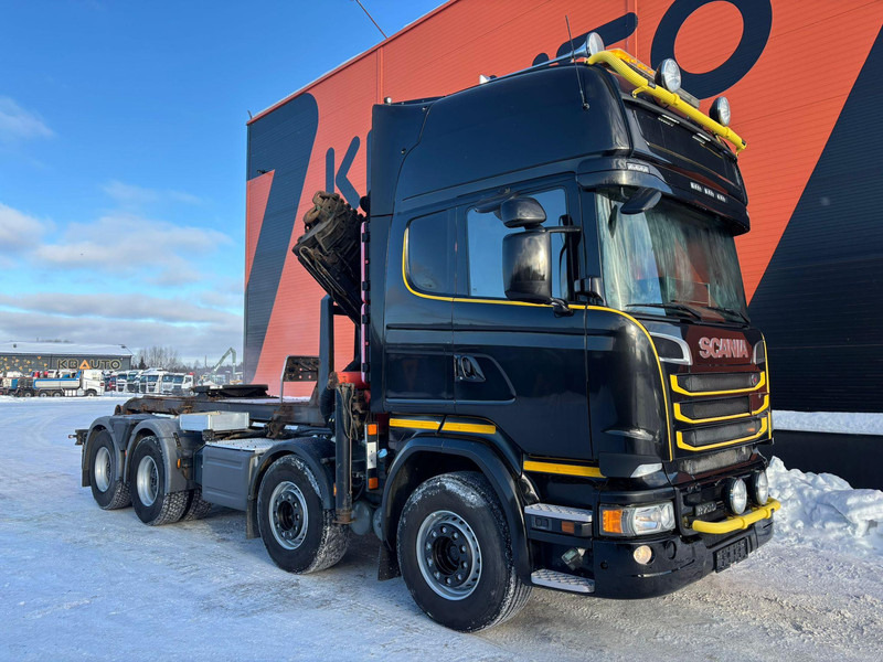 Scania R 730 8x4 PK27002 / HIAB XR 20 ton / L=5300 mm - Hook lift truck, Crane truck: picture 3 Scania R 730 8x4 PK27002 / HIAB XR 20 ton / L=5300 mm - Hook lift truck, Crane truck: picture 3