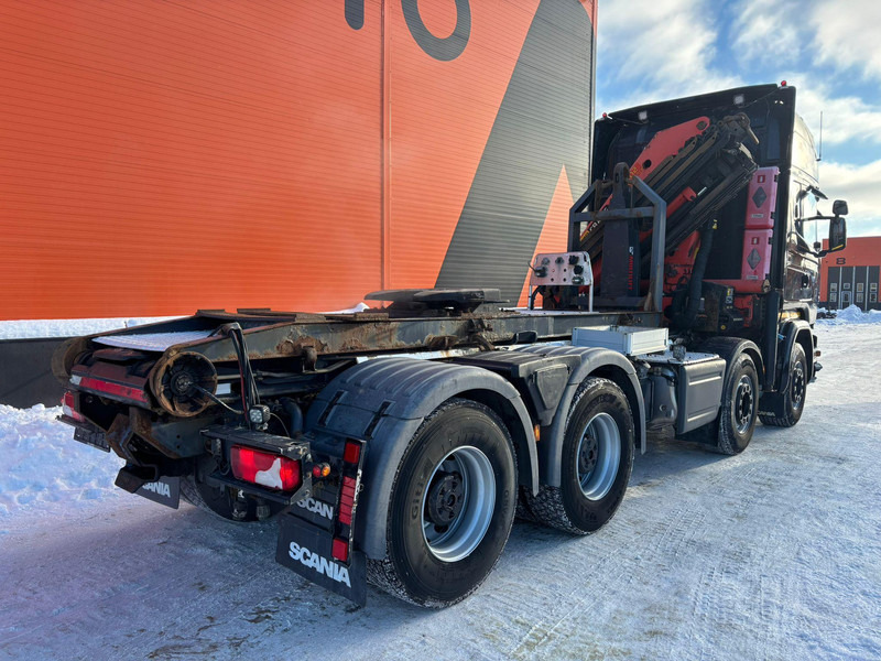 Scania R 730 8x4 PK27002 / HIAB XR 20 ton / L=5300 mm - Hook lift truck, Crane truck: picture 5 Scania R 730 8x4 PK27002 / HIAB XR 20 ton / L=5300 mm - Hook lift truck, Crane truck: picture 5