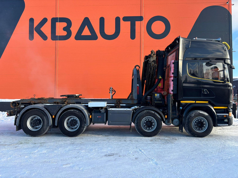 Scania R 730 8x4 PK27002 / HIAB XR 20 ton / L=5300 mm - Hook lift truck, Crane truck: picture 4 Scania R 730 8x4 PK27002 / HIAB XR 20 ton / L=5300 mm - Hook lift truck, Crane truck: picture 4