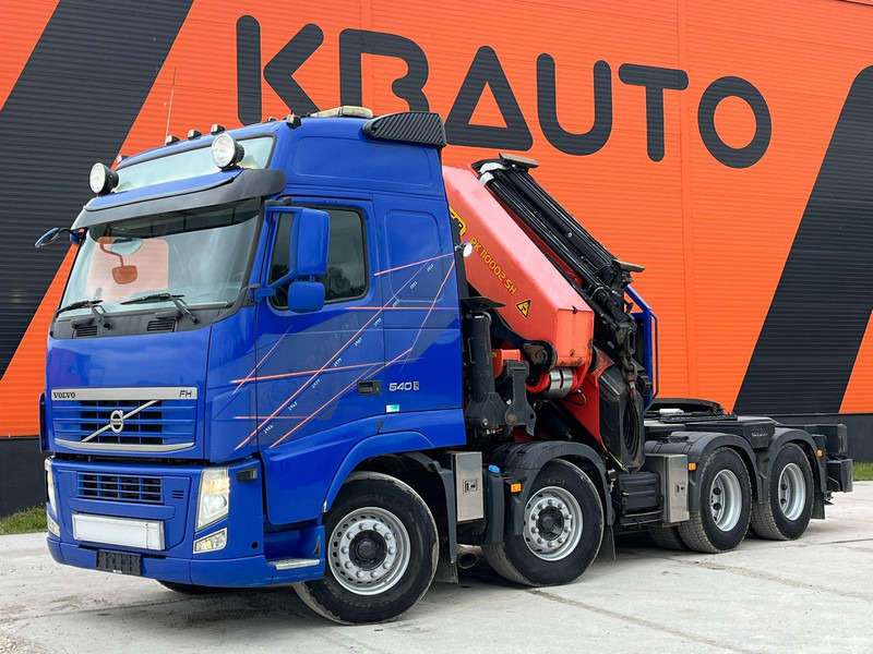 Volvo FH 540 8x4 PALFINGER PK110002 / RETARDER - Tractor unit: picture 2 Volvo FH 540 8x4 PALFINGER PK110002 / RETARDER - Tractor unit: picture 2