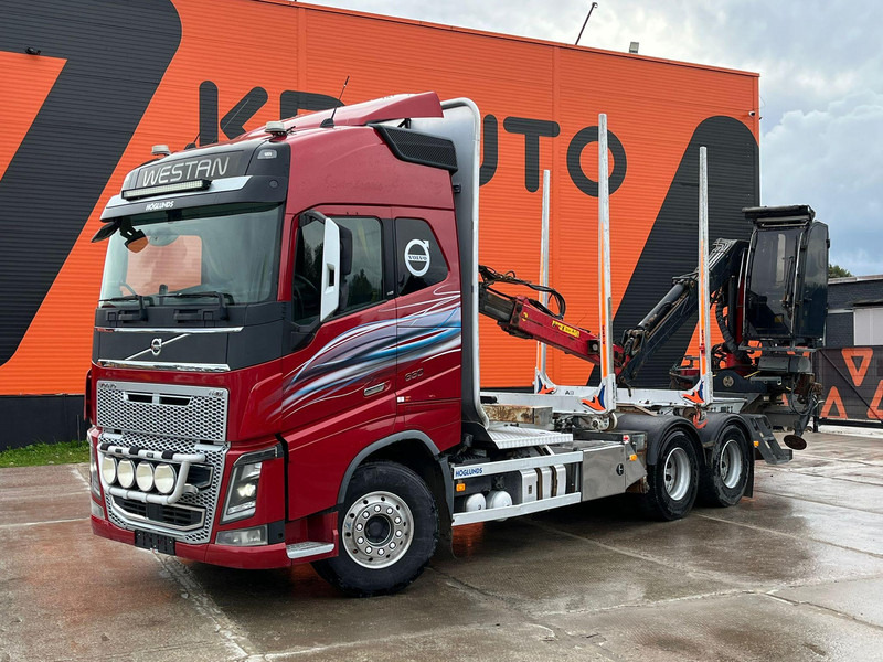 Volvo FH 16 650 6x4 Jonsered J1088ST. 96 - Logging truck, Crane truck: picture 1 Volvo FH 16 650 6x4 Jonsered J1088ST. 96 - Logging truck, Crane truck: picture 1