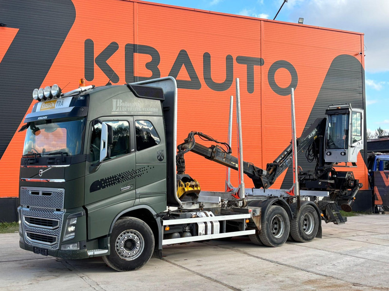 Volvo FH 16 650 6x4 Kesla 2110 / CHASSIS L=7223 mm - Logging truck, Crane truck: picture 1 Volvo FH 16 650 6x4 Kesla 2110 / CHASSIS L=7223 mm - Logging truck, Crane truck: picture 1