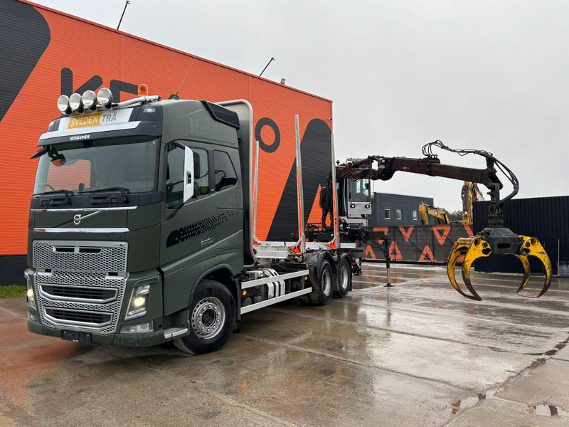 Volvo FH 16 650 6x4 Kesla 2110 / CHASSIS L=7223 mm - Logging truck, Crane truck: picture 2 Volvo FH 16 650 6x4 Kesla 2110 / CHASSIS L=7223 mm - Logging truck, Crane truck: picture 2