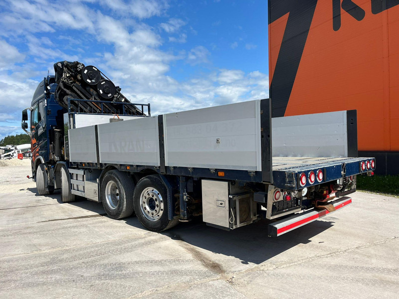 Dropside/ Flatbed truck, Crane truck Volvo FH 16 650 8x2*6 HMF 6020K-RC + JIB / PLATFORM L=6344 mm: picture 7 Dropside/ Flatbed truck, Crane truck Volvo FH 16 650 8x2*6 HMF 6020K-RC + JIB / PLATFORM L=6344 mm: picture 7