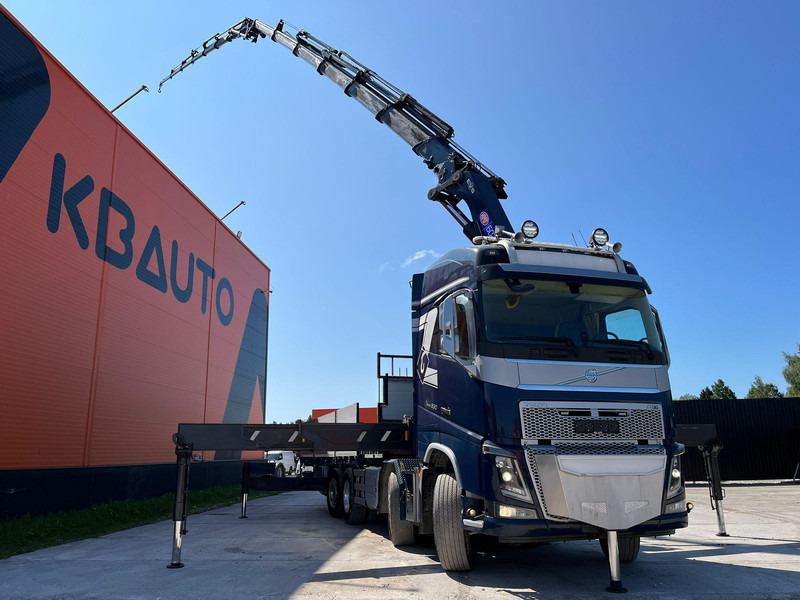 Dropside/ Flatbed truck, Crane truck Volvo FH 16 650 8x2*6 HMF 6020K-RC + JIB / PLATFORM L=6344 mm: picture 9 Dropside/ Flatbed truck, Crane truck Volvo FH 16 650 8x2*6 HMF 6020K-RC + JIB / PLATFORM L=6344 mm: picture 9