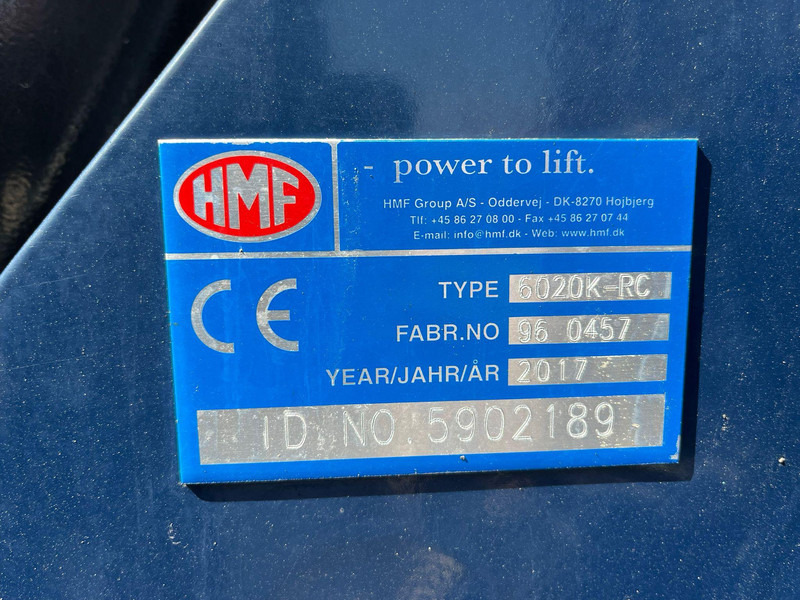 Dropside/ Flatbed truck, Crane truck Volvo FH 16 650 8x2*6 HMF 6020K-RC + JIB / PLATFORM L=6344 mm: picture 13 Dropside/ Flatbed truck, Crane truck Volvo FH 16 650 8x2*6 HMF 6020K-RC + JIB / PLATFORM L=6344 mm: picture 13