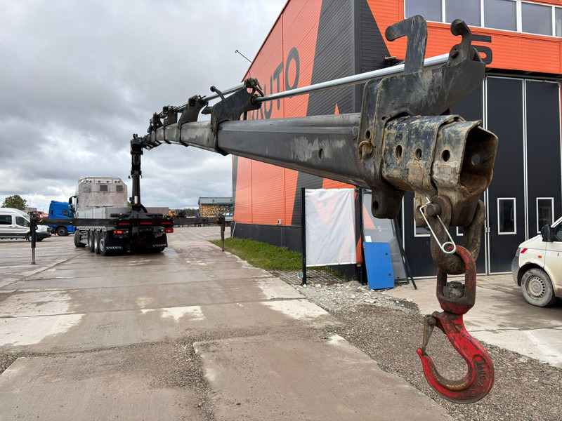 Dropside/ Flatbed truck, Crane truck Volvo FH 16 650 8x4*4 PALFINGER PK 33002 EH / PLATFORM L=6779 mm: picture 11