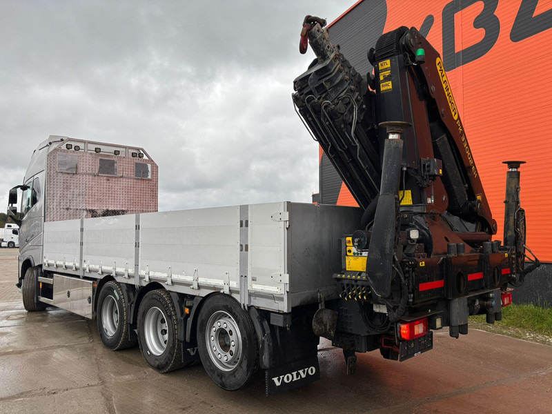 Dropside/ Flatbed truck, Crane truck Volvo FH 16 650 8x4*4 PALFINGER PK 33002 EH / PLATFORM L=6779 mm: picture 8