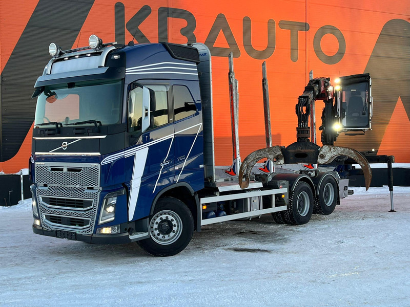 Volvo FH 16 750 6x4 PALFINGER M12L83 / RETARDER / TANDEM AXLE LIFT - Logging truck, Crane truck: picture 1 Volvo FH 16 750 6x4 PALFINGER M12L83 / RETARDER / TANDEM AXLE LIFT - Logging truck, Crane truck: picture 1