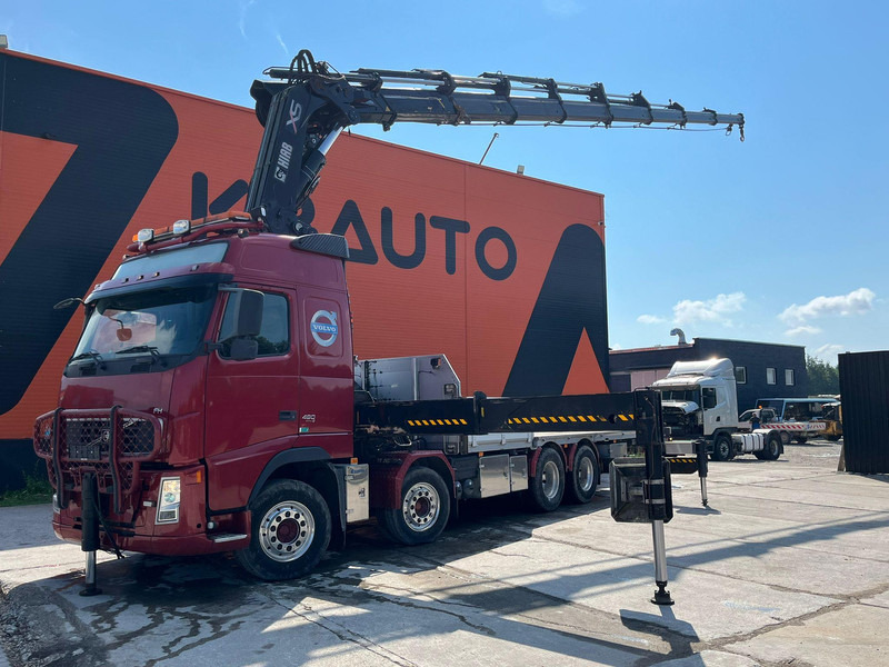 Volvo FH 480 8x4 HIAB 1055E-8 / WINCH / PLATFORM L=6928 mm - Dropside/ Flatbed truck, Crane truck: picture 1 Volvo FH 480 8x4 HIAB 1055E-8 / WINCH / PLATFORM L=6928 mm - Dropside/ Flatbed truck, Crane truck: picture 1