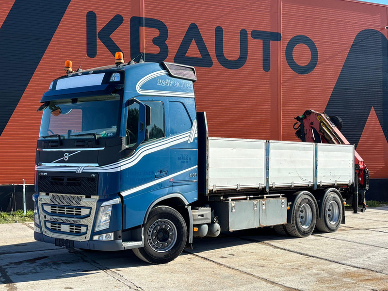 Volvo FH 500 6x2 PALFINGER PK 23001 EH / PLATFORM L=6192 mm - Dropside/ Flatbed truck, Crane truck: picture 1 Volvo FH 500 6x2 PALFINGER PK 23001 EH / PLATFORM L=6192 mm - Dropside/ Flatbed truck, Crane truck: picture 1