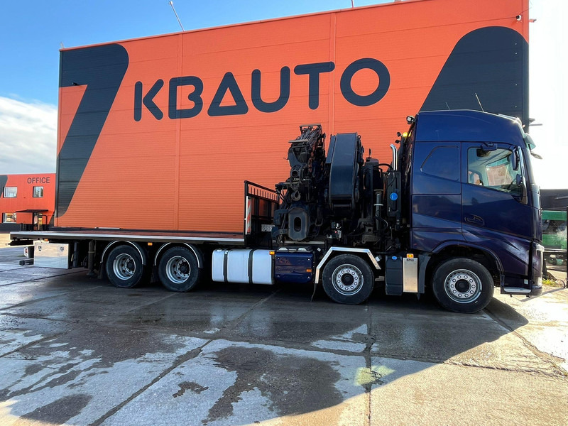 Volvo FH 500 8x4 EFFER 1405 6s + JIB + WINCH / PLATFORM EXTENDABLE L=6206 - 8226mm - Dropside/ Flatbed truck, Crane truck: picture 5 Volvo FH 500 8x4 EFFER 1405 6s + JIB + WINCH / PLATFORM EXTENDABLE L=6206 - 8226mm - Dropside/ Flatbed truck, Crane truck: picture 5