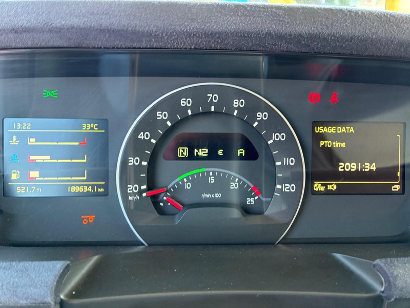 Dropside/ Flatbed truck, Crane truck Volvo FH 540 8x4*4 HMF5020K-6 + JIB + WINCH / PLATFORM L=6508 mm: picture 18 Dropside/ Flatbed truck, Crane truck Volvo FH 540 8x4*4 HMF5020K-6 + JIB + WINCH / PLATFORM L=6508 mm: picture 18