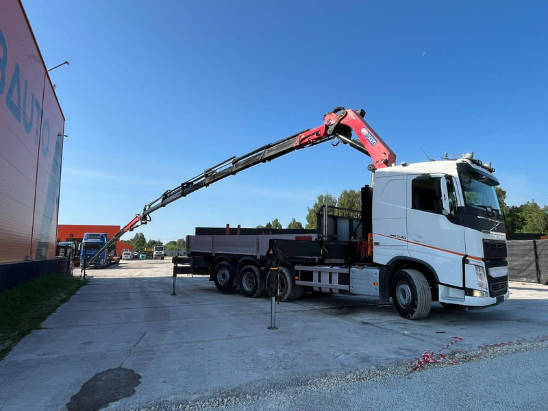 Dropside/ Flatbed truck, Crane truck Volvo FH 540 8x4*4 HMF5020K-6 + JIB + WINCH / PLATFORM L=6508 mm: picture 10 Dropside/ Flatbed truck, Crane truck Volvo FH 540 8x4*4 HMF5020K-6 + JIB + WINCH / PLATFORM L=6508 mm: picture 10