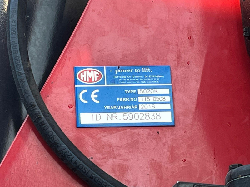 Dropside/ Flatbed truck, Crane truck Volvo FH 540 8x4*4 HMF5020K-6 + JIB + WINCH / PLATFORM L=6508 mm: picture 13 Dropside/ Flatbed truck, Crane truck Volvo FH 540 8x4*4 HMF5020K-6 + JIB + WINCH / PLATFORM L=6508 mm: picture 13