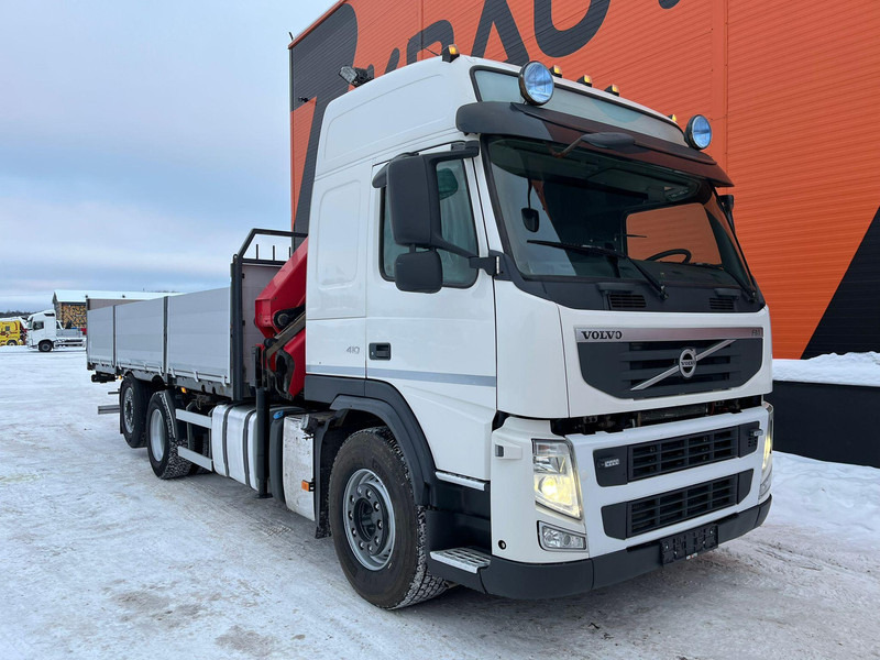 Volvo FM 410 6x2 HMF 2620-K5 / PLATFORM L=6456 mm - Dropside/ Flatbed truck, Crane truck: picture 4 Volvo FM 410 6x2 HMF 2620-K5 / PLATFORM L=6456 mm - Dropside/ Flatbed truck, Crane truck: picture 4
