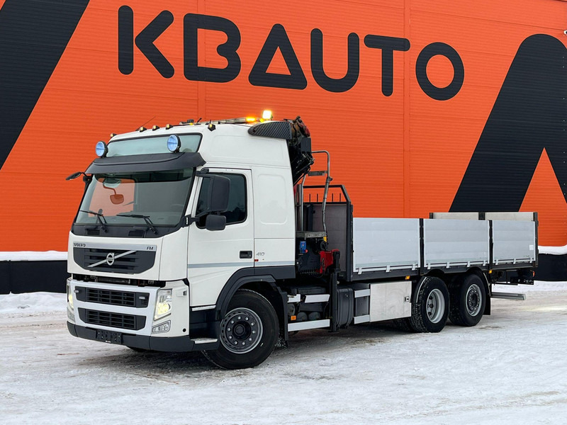 Volvo FM 410 6x2 HMF 2620-K5 / PLATFORM L=6456 mm - Dropside/ Flatbed truck, Crane truck: picture 2 Volvo FM 410 6x2 HMF 2620-K5 / PLATFORM L=6456 mm - Dropside/ Flatbed truck, Crane truck: picture 2