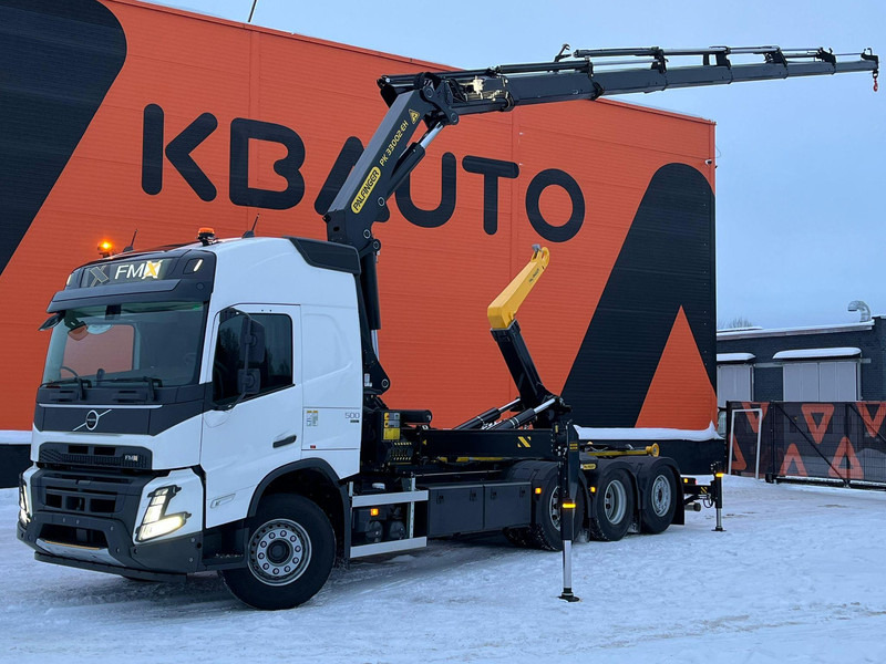 Volvo FMX 500 8x4*4 PK 33002 / PALFINGER HT 22 ton / L=5500 mm - Hook lift truck, Crane truck: picture 1 Volvo FMX 500 8x4*4 PK 33002 / PALFINGER HT 22 ton / L=5500 mm - Hook lift truck, Crane truck: picture 1