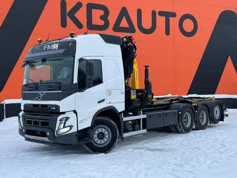 Volvo FMX 500 8x4*4 PK 33002 / PALFINGER HT 22 ton / L=5500 mm - Hook lift truck, Crane truck: picture 2 Volvo FMX 500 8x4*4 PK 33002 / PALFINGER HT 22 ton / L=5500 mm - Hook lift truck, Crane truck: picture 2