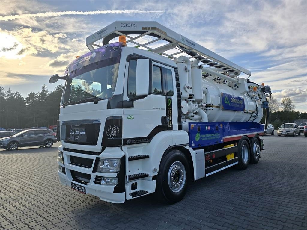 MAN ASSMANN ADR KOMBI FOR CLEANING CANALS WUKO  - Vacuum truck: picture 3 MAN ASSMANN ADR KOMBI FOR CLEANING CANALS WUKO  - Vacuum truck: picture 3