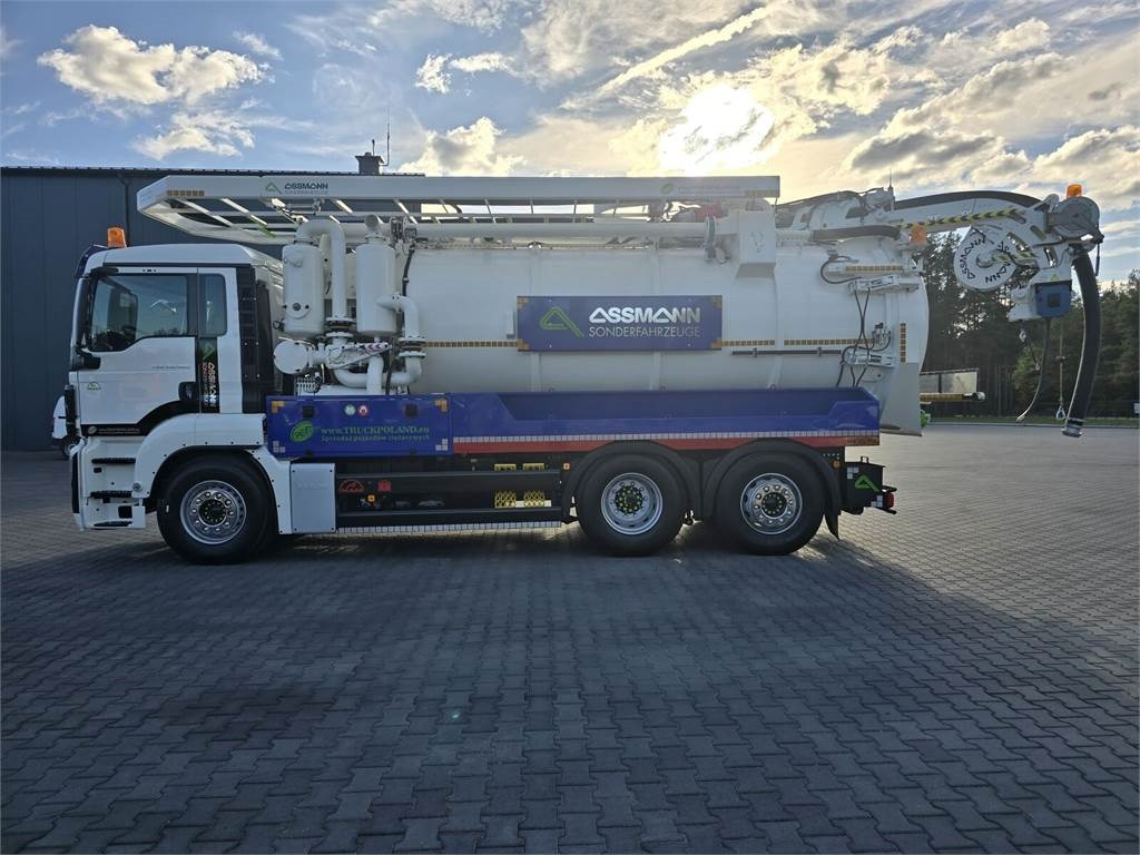 MAN ASSMANN ADR KOMBI FOR CLEANING CANALS WUKO - Vacuum truck: picture 4 MAN ASSMANN ADR KOMBI FOR CLEANING CANALS WUKO - Vacuum truck: picture 4