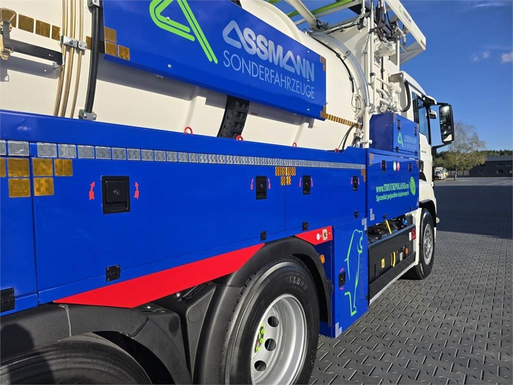MAN ASSMANN ADR KOMBI FOR CLEANING CANALS WUKO - Vacuum truck: picture 4 MAN ASSMANN ADR KOMBI FOR CLEANING CANALS WUKO - Vacuum truck: picture 4
