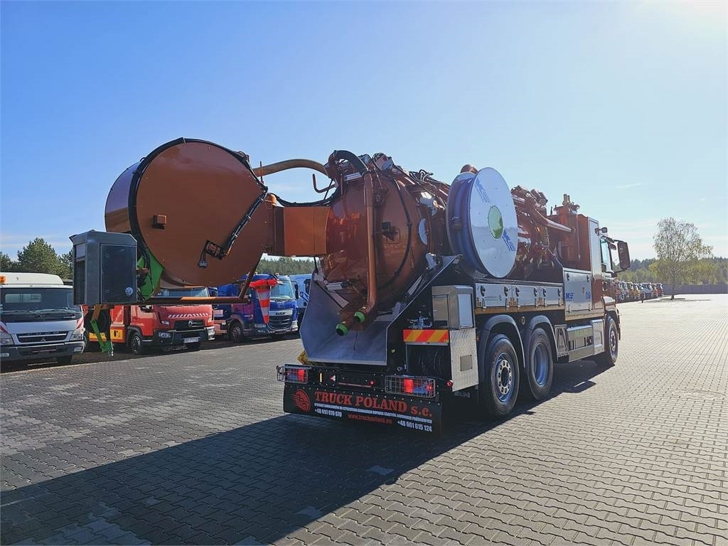 Vacuum truck MAN WUKO KROLL ADR COMBI FOR SEWER CLEANING: picture 29