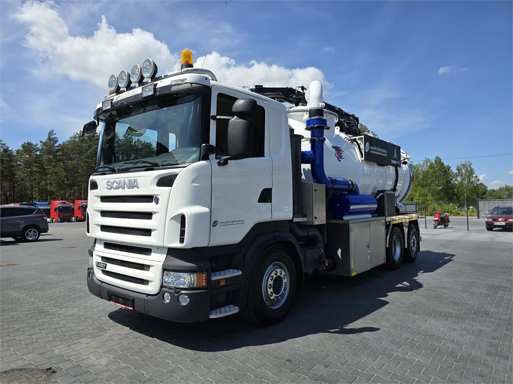 Scania Saugbagger - Vacuum truck: picture 3 Scania Saugbagger - Vacuum truck: picture 3