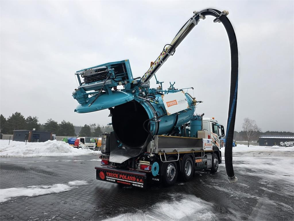MAN HUWER HYDROVIDE WUKO KOMBI FOR SEWAGE CLEANING - Utility/ Special vehicle: picture 1 MAN HUWER HYDROVIDE WUKO KOMBI FOR SEWAGE CLEANING - Utility/ Special vehicle: picture 1