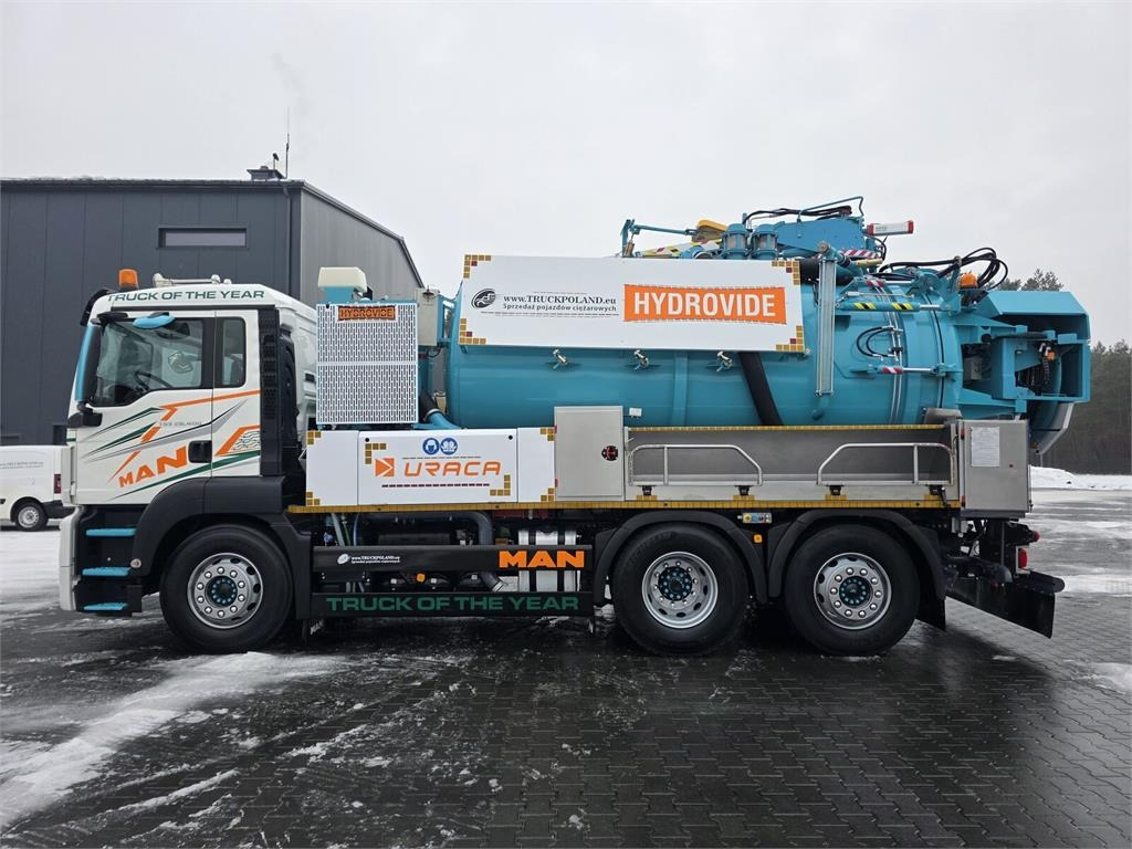 MAN HUWER HYDROVIDE WUKO KOMBI FOR SEWAGE CLEANING - Utility/ Special vehicle: picture 4 MAN HUWER HYDROVIDE WUKO KOMBI FOR SEWAGE CLEANING - Utility/ Special vehicle: picture 4