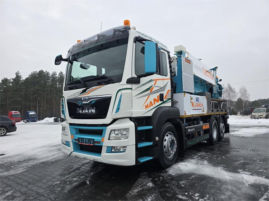 MAN HUWER HYDROVIDE WUKO KOMBI FOR SEWAGE CLEANING - Utility/ Special vehicle: picture 3 MAN HUWER HYDROVIDE WUKO KOMBI FOR SEWAGE CLEANING - Utility/ Special vehicle: picture 3