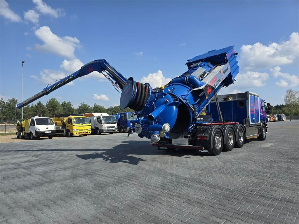 Scania KAISER EUR-MARK PL 8 Vacuum suction-blowing loader - Utility/ Special vehicle: picture 1 Scania KAISER EUR-MARK PL 8 Vacuum suction-blowing loader - Utility/ Special vehicle: picture 1