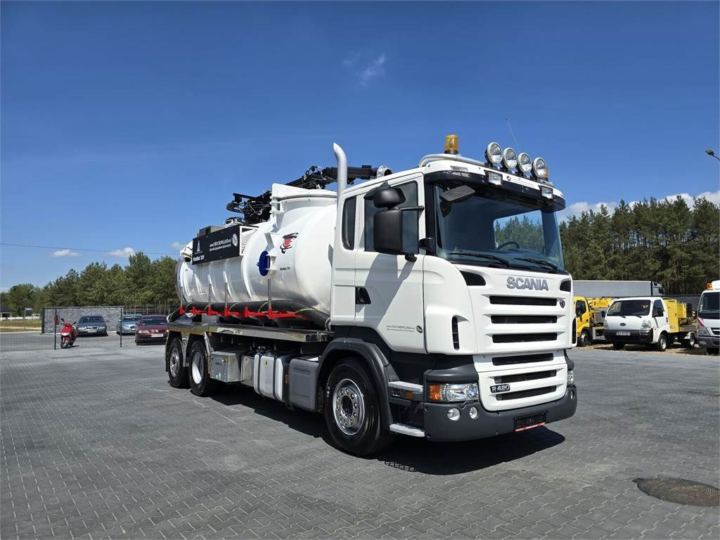 Scania Saugbagger Larsen FlexVac 311 Vacuum suction loade - Utility/ Special vehicle: picture 2 Scania Saugbagger Larsen FlexVac 311 Vacuum suction loade - Utility/ Special vehicle: picture 2