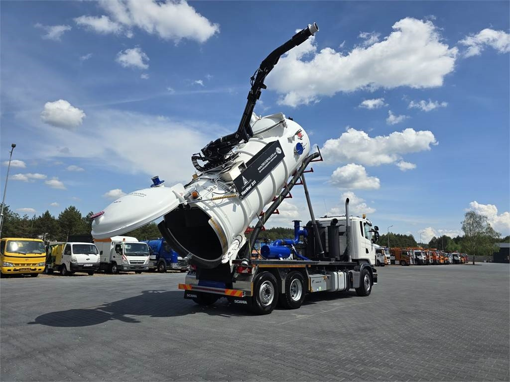 Scania Saugbagger Larsen FlexVac 311 Vacuum suction loade - Utility/ Special vehicle: picture 1 Scania Saugbagger Larsen FlexVac 311 Vacuum suction loade - Utility/ Special vehicle: picture 1