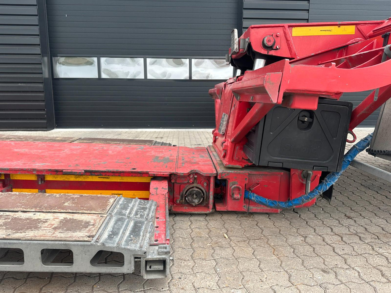 Faymonville 2 achs tiefbett / ausziehbar / baggerbett - Low loader semi-trailer: picture 5 Faymonville 2 achs tiefbett / ausziehbar / baggerbett - Low loader semi-trailer: picture 5