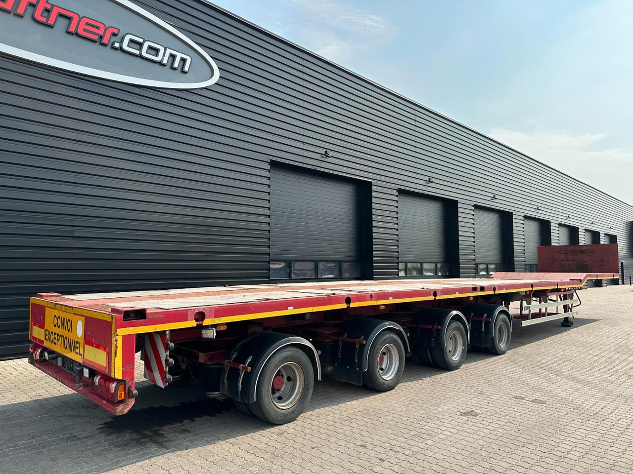 Faymonville Camro tele / 3 x ausziehbar / 46.000 mm Faymonville Camro tele / 3 x ausziehbar / 46.000 mm - Dropside/ Flatbed semi-trailer: picture 2 Faymonville Camro tele / 3 x ausziehbar / 46.000 mm Faymonville Camro tele / 3 x ausziehbar / 46.000 mm - Dropside/ Flatbed semi-trailer: picture 2