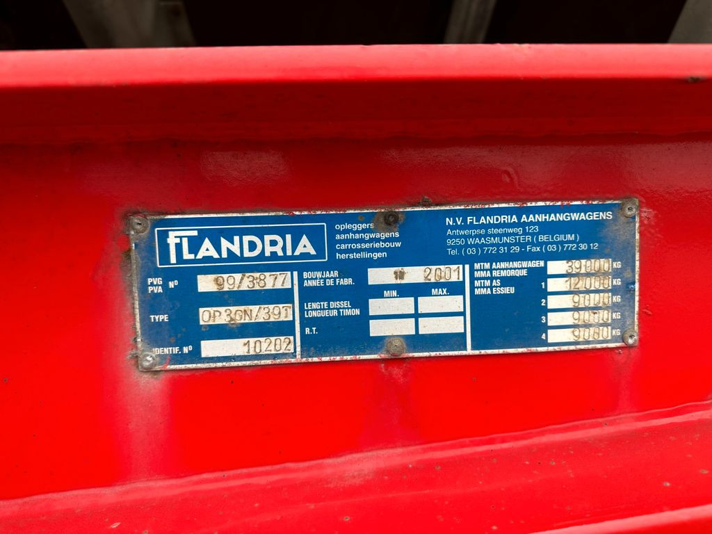 Faymonville Flandria 3 achs Schräglader - Low loader semi-trailer: picture 2 Faymonville Flandria 3 achs Schräglader - Low loader semi-trailer: picture 2