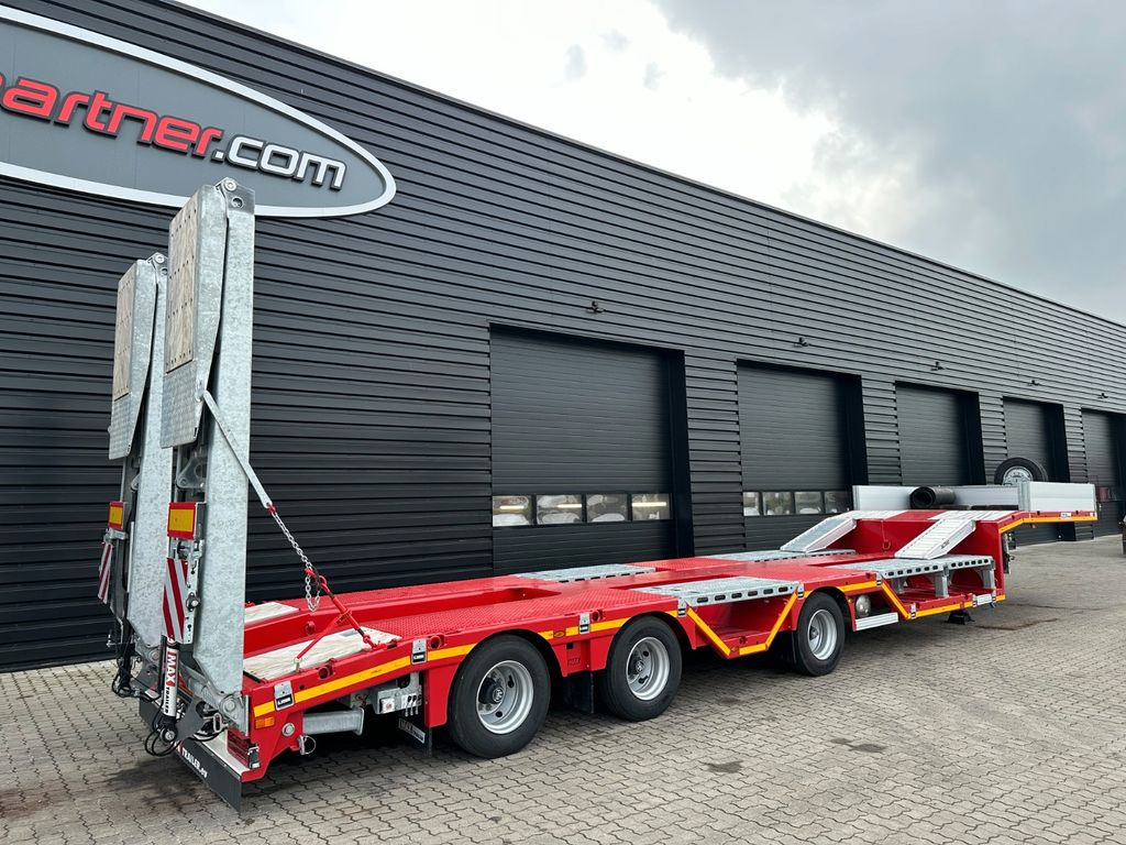 Faymonville Maxtrailer tieflader / radmulden / baggermulde - Low loader semi-trailer: picture 2 Faymonville Maxtrailer tieflader / radmulden / baggermulde - Low loader semi-trailer: picture 2